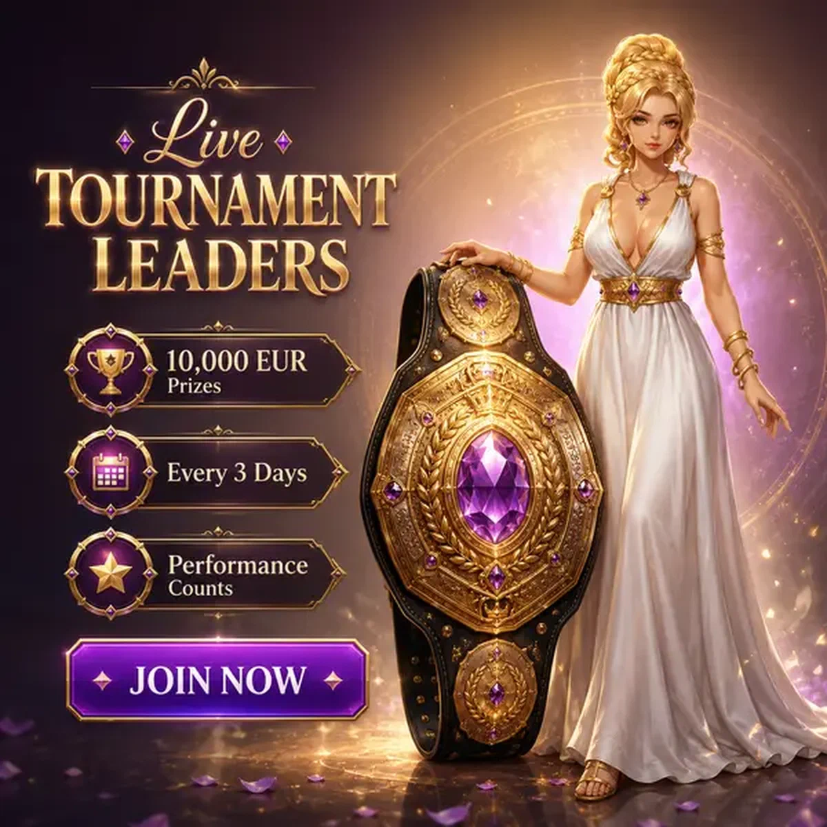 Η Lady of Fortune Gardens αγγίζει τη ζώνη πρωταθλητή στην αρένα τουρνουά live casino του BetOnRed